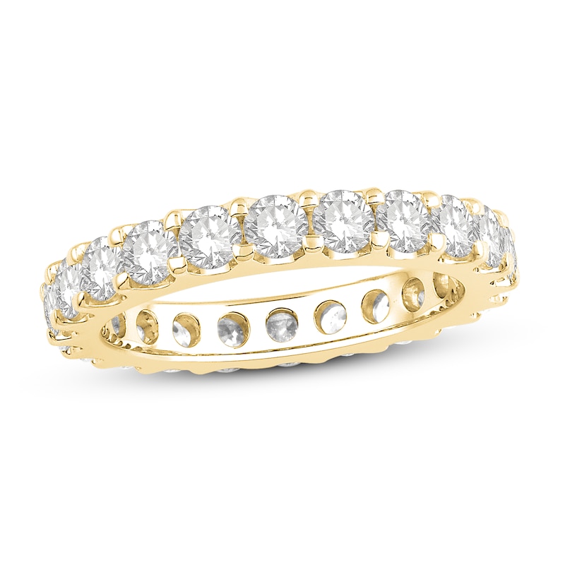 Diamond Eternity Band 2 ct tw Round 14K Yellow Gold