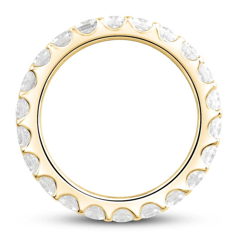 Diamond Eternity Band 2 ct tw Round 14K Yellow Gold