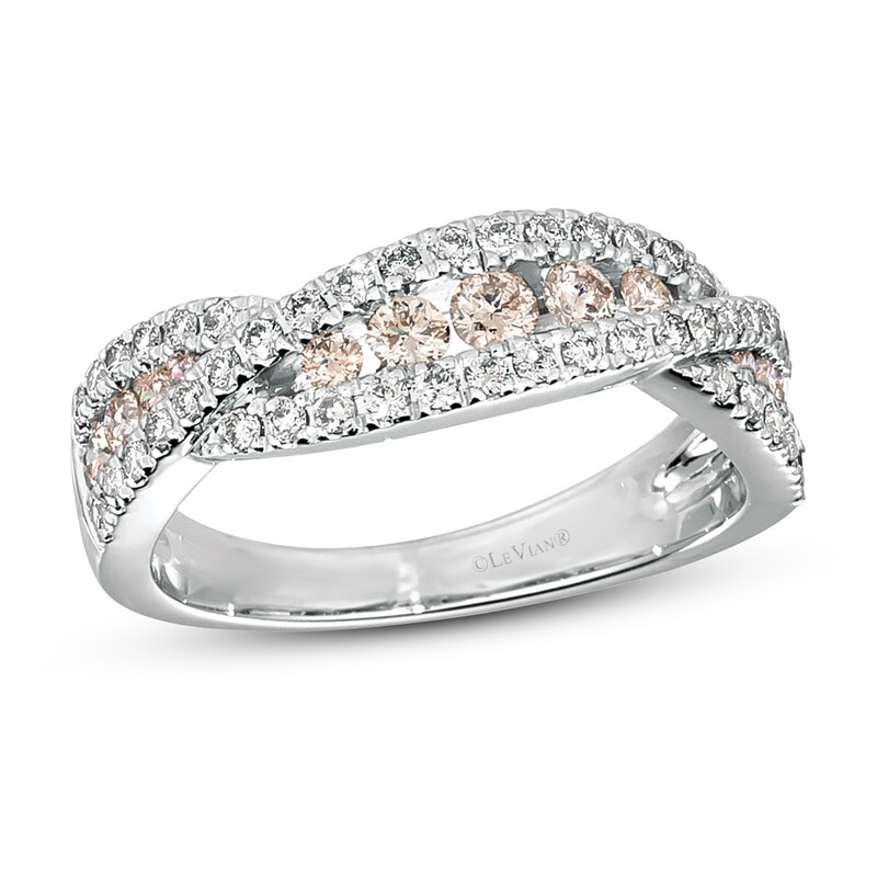 Main Image 1 of Le Vian Diamond Ring 7/8 ct tw 14K Vanilla Gold