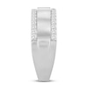 Thumbnail Image 2 of Men's Diamond Ring 1/2 ct tw Round 14K White Gold
