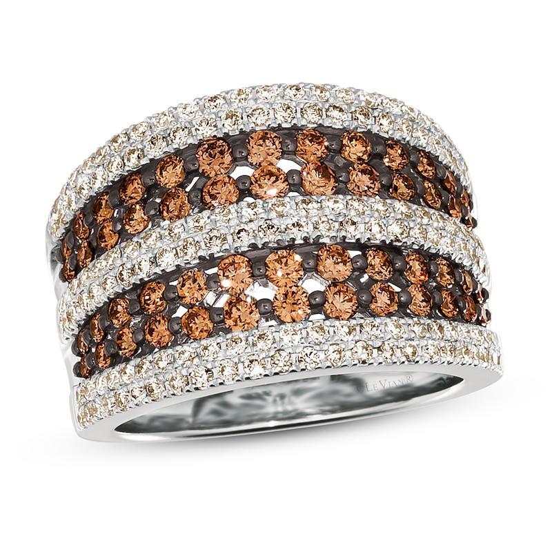 Main Image 1 of Le Vian Diamond Ring 1 3/4 ct tw Round 14K Vanilla Gold
