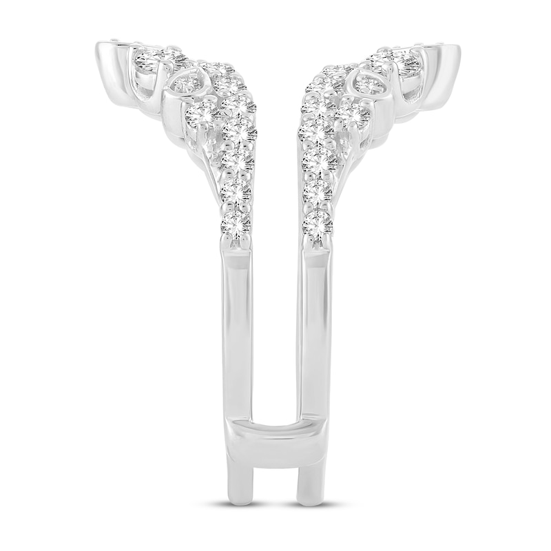 Diamond Enhancer Ring 1-1/4 ct tw Round 14K White Gold