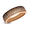 Thumbnail Image 0 of Le Vian Chocolate Diamond Ring 7/8 ct tw Round 14K Strawberry Gold