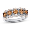 Thumbnail Image 1 of Le Vian Chocolate Diamond Ring 1-1/2 ct tw Round 14K Vanilla Gold
