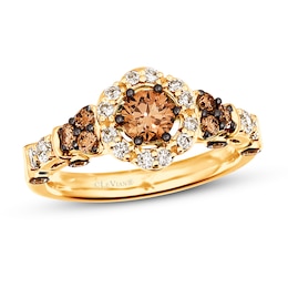 Le Vian Chocolate Diamond Ring 1 ct tw 14K Honey Gold