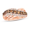 Thumbnail Image 1 of Le Vian Chocolate Diamond Ring 7/8 ct tw 14K Strawberry Gold