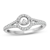Thumbnail Image 0 of Closer Together Diamond Ring 1/4 ct tw 10K White Gold