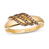 Thumbnail Image 1 of Le Vian Diamond Ring 1/6 ct tw Round 14K Honey Gold