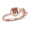 Le Vian Diamond Ring 1/2 ct tw Round 14K Strawberry Gold
