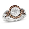 Thumbnail Image 1 of Le Vian Diamond Ring 1 1/8 ct tw Round 14K Vanilla Gold