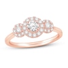 Thumbnail Image 0 of Diamond Ring 1/2 ct tw Round 10K Rose Gold