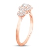 Thumbnail Image 1 of Diamond Ring 1/2 ct tw Round 10K Rose Gold