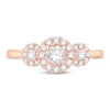 Thumbnail Image 2 of Diamond Ring 1/2 ct tw Round 10K Rose Gold