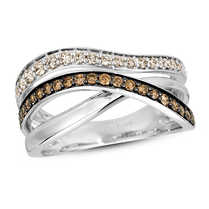 Main Image 1 of Le Vian Diamond Ring 1/2 ct tw 14K Vanilla Gold