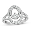 Thumbnail Image 0 of Closer Together Diamond Ring 1 ct tw Round 14K White Gold