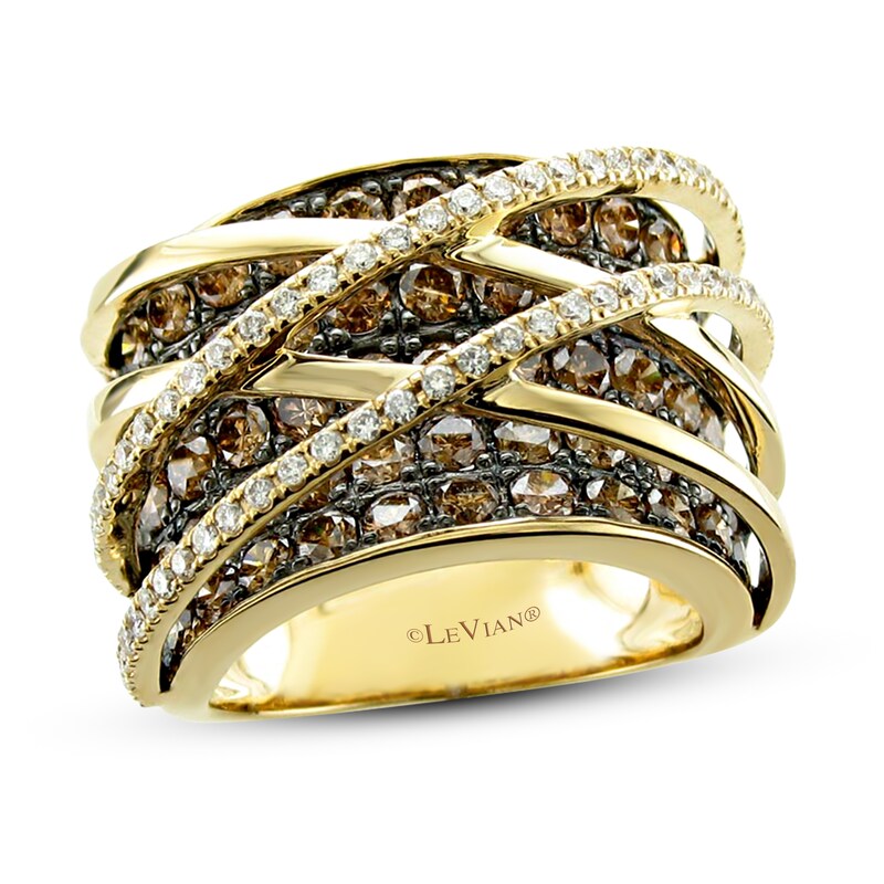 Main Image 1 of Le Vian Diamond Ring 3-1/2 ct tw 14K Honey Gold