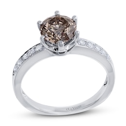 Le Vian Diamond Ring 1-1/2 ct tw Round 18K Vanilla Gold