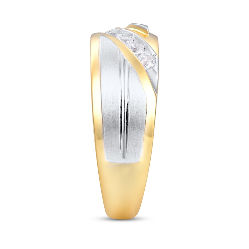 Main Image 2 of Diamond Ring 1/4 ct tw Round 10K Two-Tone Gold