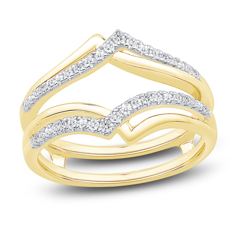 Main Image 1 of Diamond Enhancer Ring 1/4 ct tw Round 14K Yellow Gold