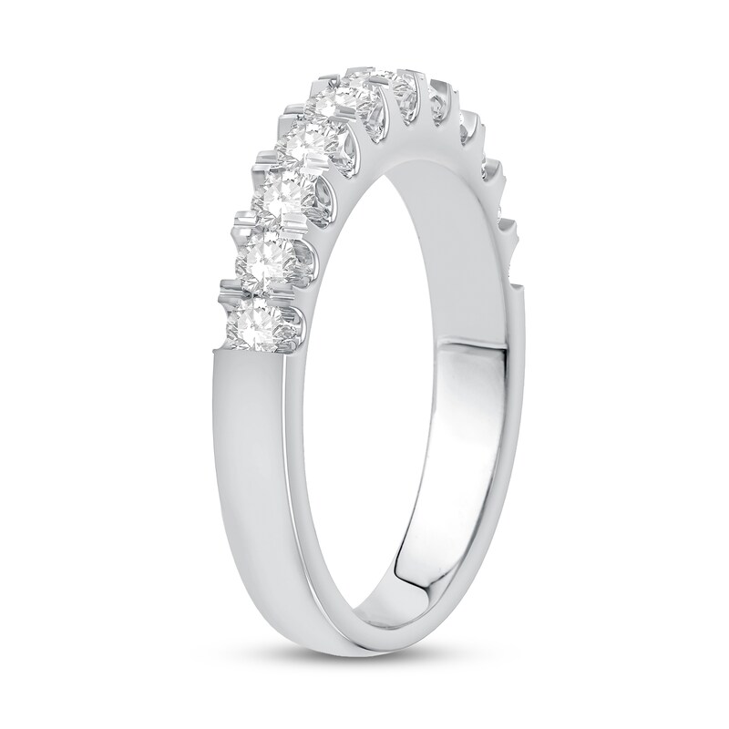 Main Image 2 of Diamond Wedding Band 3/4 ct tw Round 14K White Gold