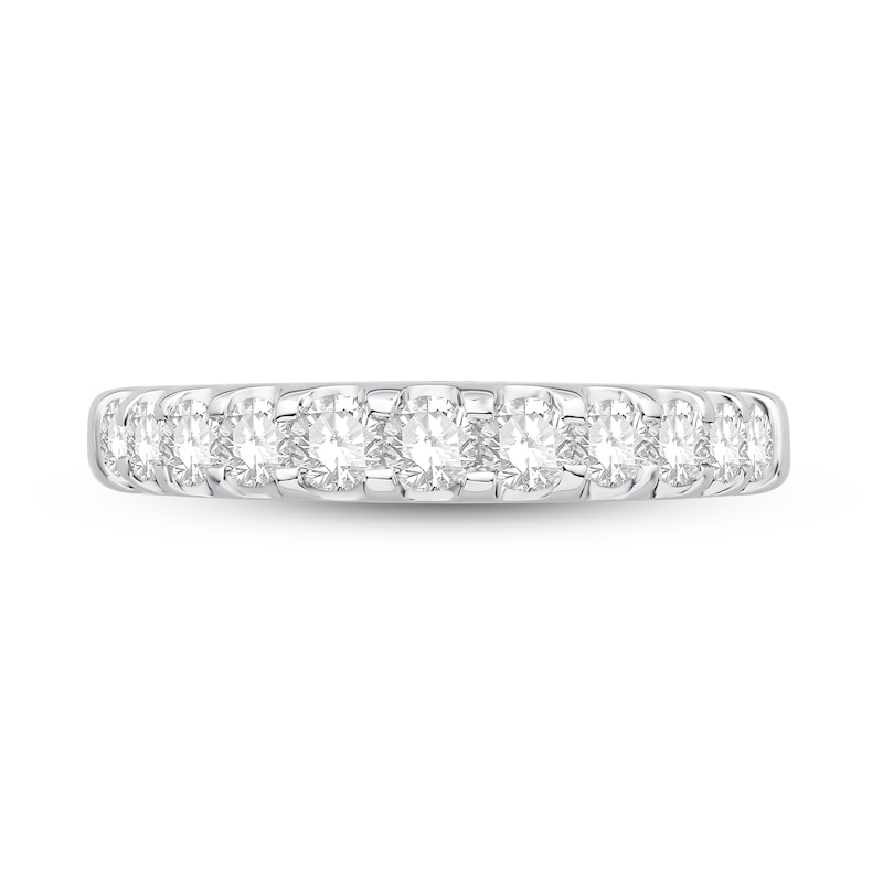 Main Image 3 of Diamond Wedding Band 3/4 ct tw Round 14K White Gold
