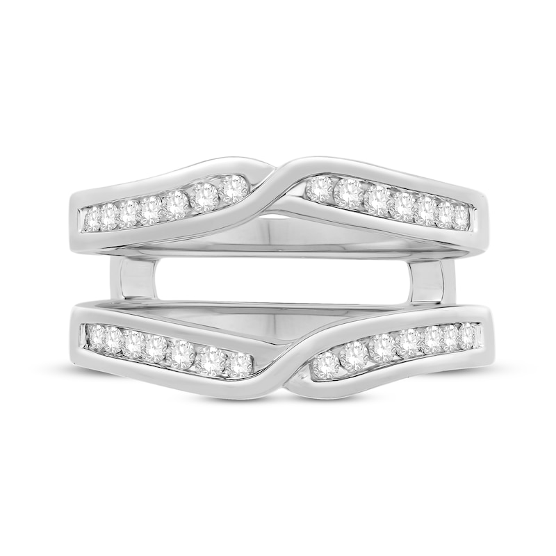 Main Image 3 of Diamond Enhancer Ring 1/3 ct tw Round 14K White Gold