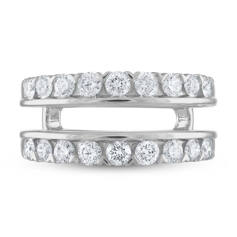 Main Image 3 of Diamond Enhancer Ring 1 ct tw Round 14K White Gold
