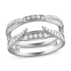 Thumbnail Image 1 of Diamond Enhancer Ring 1/2 ct tw Round 14K White Gold