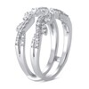 Thumbnail Image 2 of Diamond Enhancer Ring 3/8 ct tw Round 14K White Gold