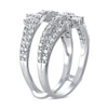 Thumbnail Image 2 of Diamond Enhancer Ring 1-1/3 ct tw Round 14K White Gold