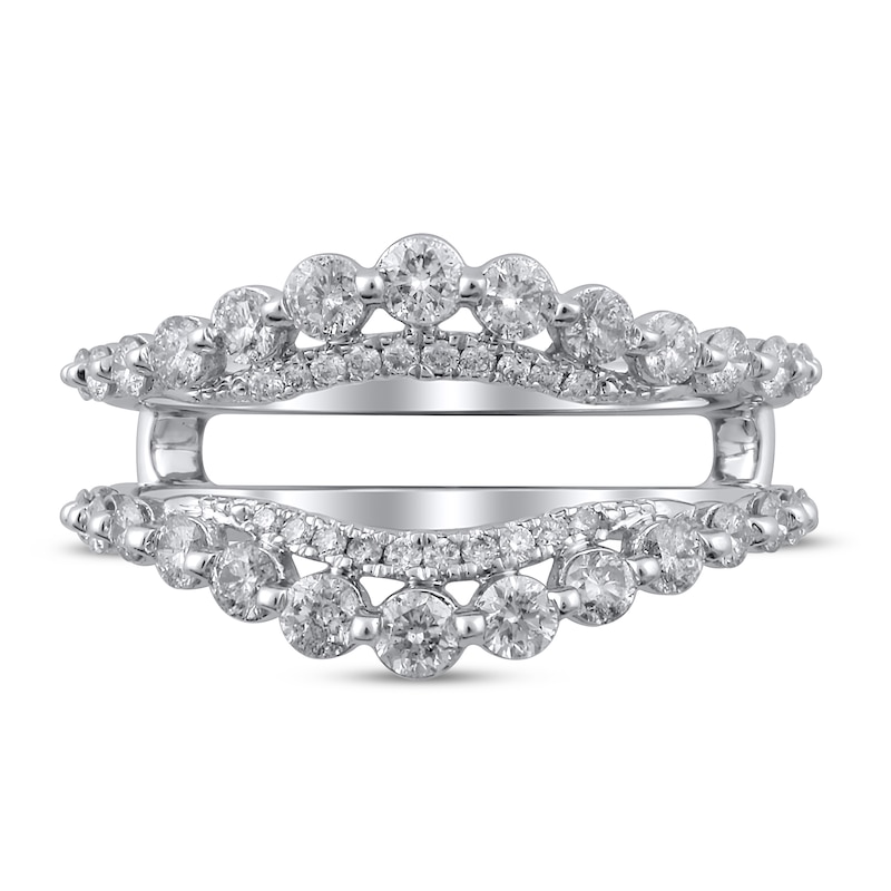 Main Image 3 of Diamond Enhancer Ring 1 ct tw Round 14K White Gold