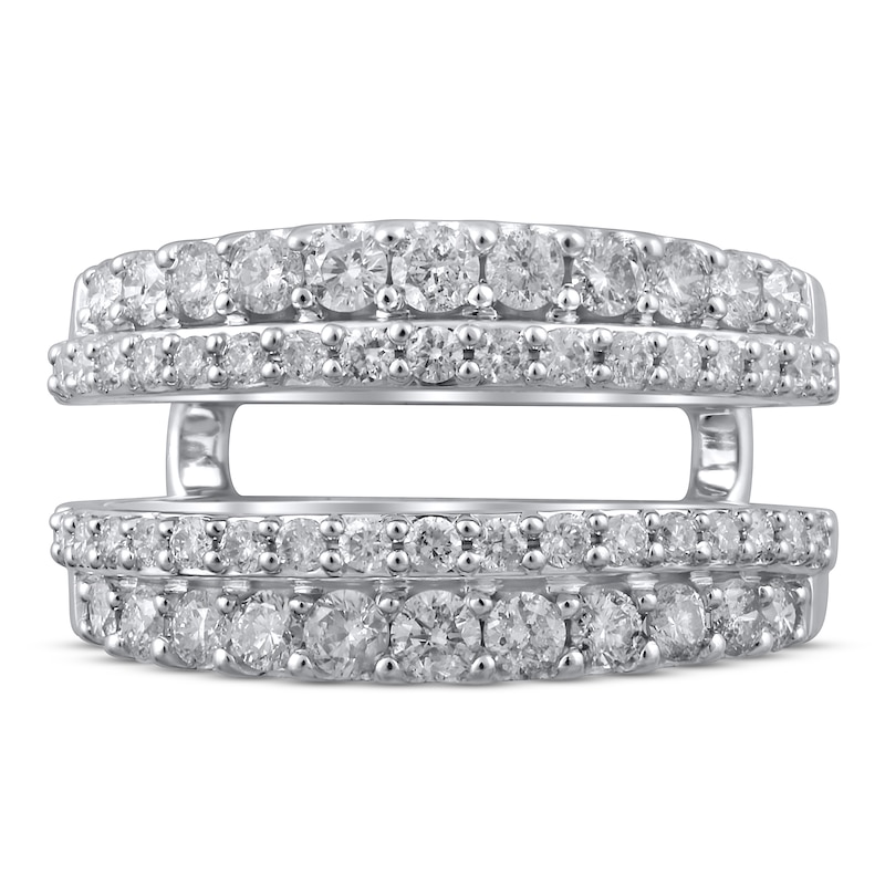 Main Image 3 of Diamond Enhancer Ring 1-1/4 ct tw Round 14K White Gold