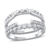 Thumbnail Image 1 of Diamond Enhancer Ring 3/4 ct tw Round 14K White Gold