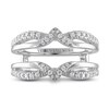 Thumbnail Image 3 of Vera Wang WISH Diamond Enhancer Ring 3/8 ct tw Round 14K White Gold