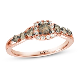 Le Vian Diamond Ring 1/2 ct tw 14K Strawberry Gold