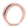Thumbnail Image 3 of Le Vian Chocolate Diamond Ring 5/8 ct tw Round 14K Strawberry Gold