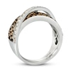 Thumbnail Image 2 of Le Vian Chocolate Diamond Ring 2 ct tw 14K Vanilla Gold