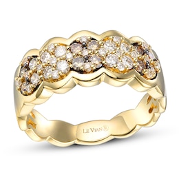 Le Vian Diamond Ring 5/8 ct tw Round 14K Honey Gold
