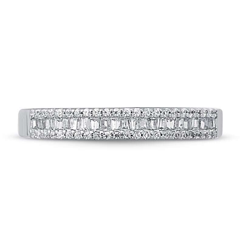 Main Image 3 of Diamond Anniversary Ring 1/4 ct tw Round 14K White Gold