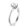Thumbnail Image 1 of Vera Wang WISH Diamond Engagement Ring 1-1/8 ct tw Baguette Platinum