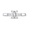 Thumbnail Image 2 of Vera Wang WISH Diamond Engagement Ring 1-1/8 ct tw Baguette Platinum