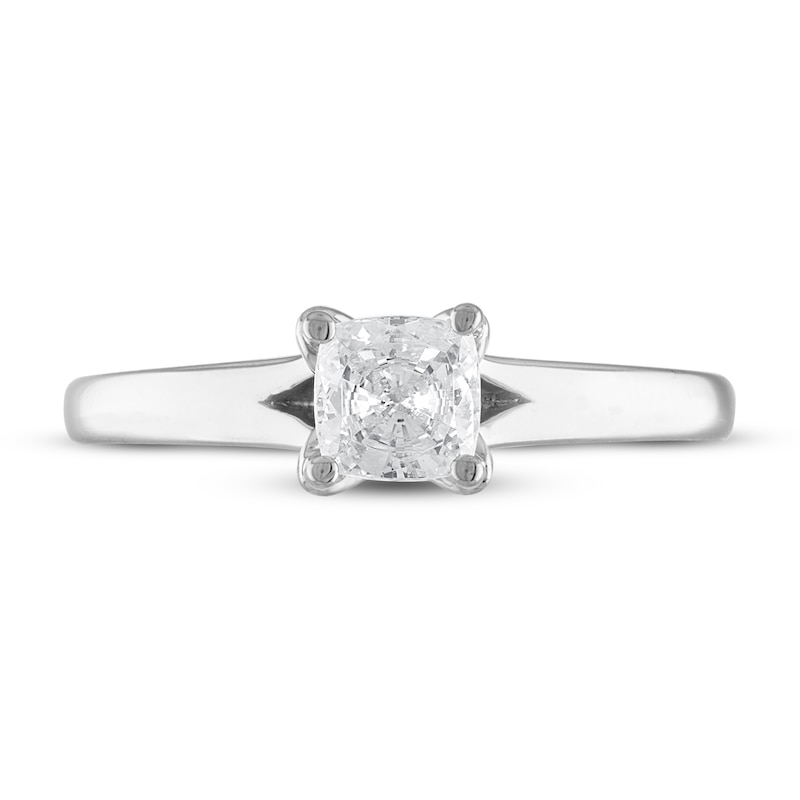 Vera Wang WISH Diamond Engagement Ring 1 ct tw Princess Platinum (VS2/I)