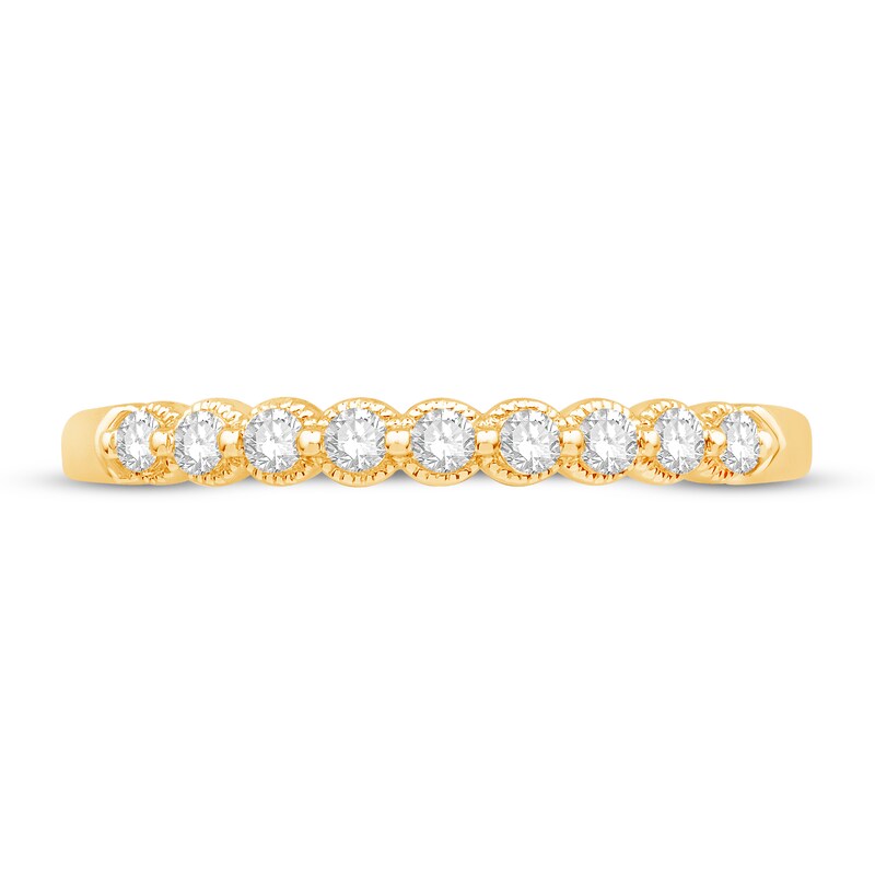 Main Image 3 of Diamond Anniversary Ring 1/5 ct tw Round 14K Yellow Gold
