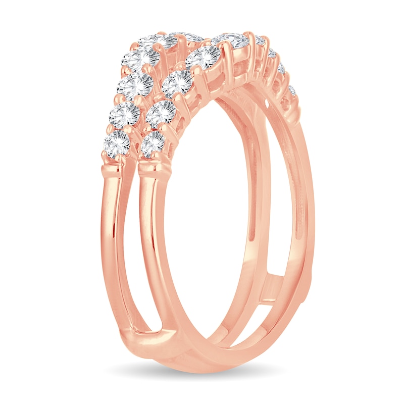 Main Image 2 of Diamond Enhancer Ring 1 ct tw Round 14K Rose Gold