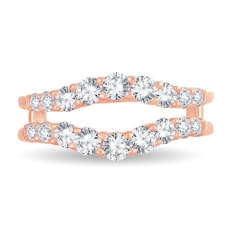 Main Image 3 of Diamond Enhancer Ring 1 ct tw Round 14K Rose Gold