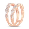 Thumbnail Image 1 of Diamond Enhancer Ring 5/8 ct tw Round 14K Rose Gold