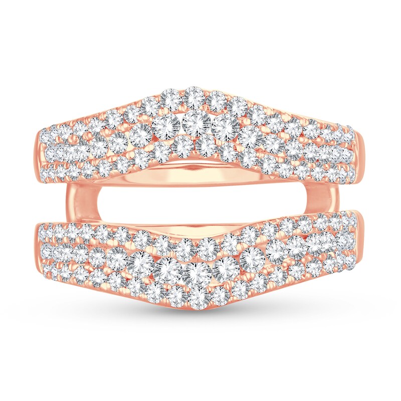 Main Image 3 of Diamond Enhancer Ring 1 ct tw Round 14K Rose Gold