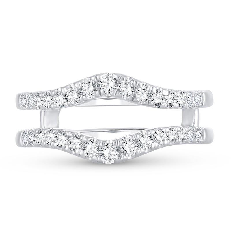 Main Image 3 of Diamond Enhancer Ring 1/2 ct tw Round 14K White Gold