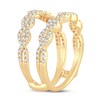 Diamond Enhancer Ring 5/8 ct tw Round 14K Yellow Gold