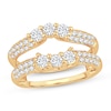 Diamond Enhancer Ring 1 ct tw Round 14K Yellow Gold